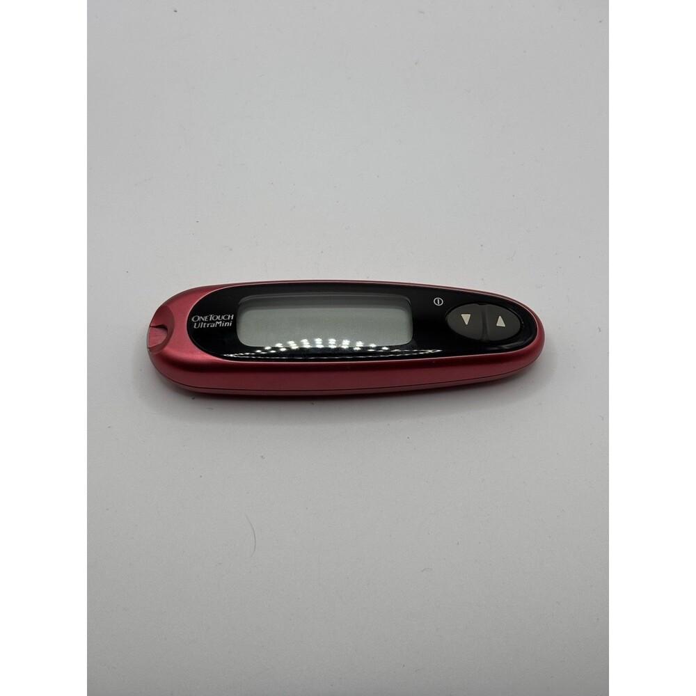 OneTouch UltraMini Blood Glucose Meter Red